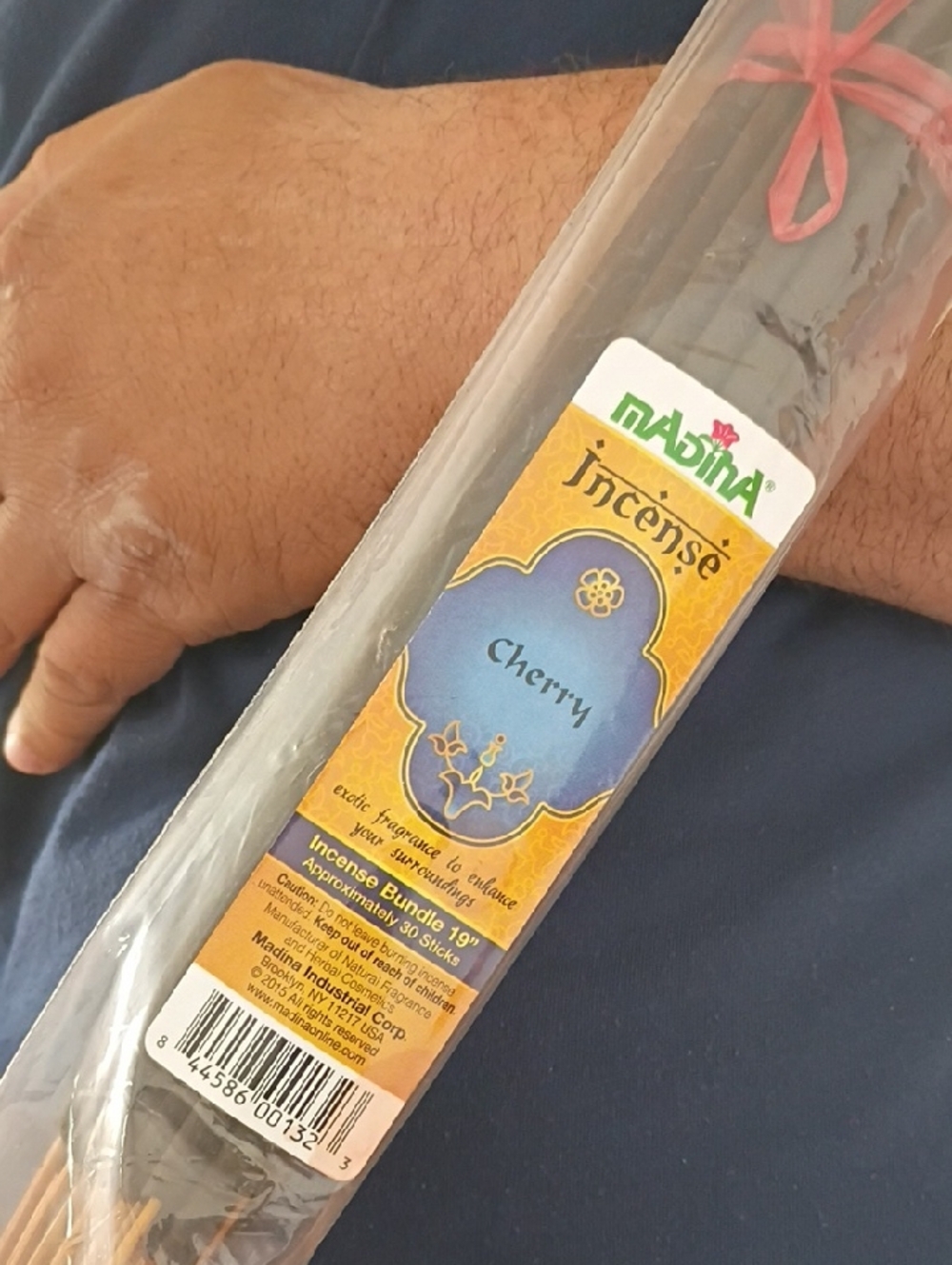 Cherry Scented Incense Bundle - Black